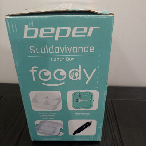 Beper electric food container 1600ml for home and car
