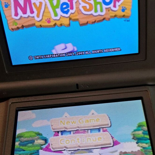 My Pet Shop Nintendo DS game like new, simulation RPG