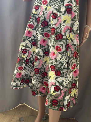Orsay women's skirt like new, multicolor pattern