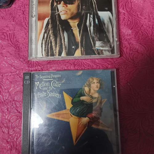 Music CDs used, pack of six, foreign