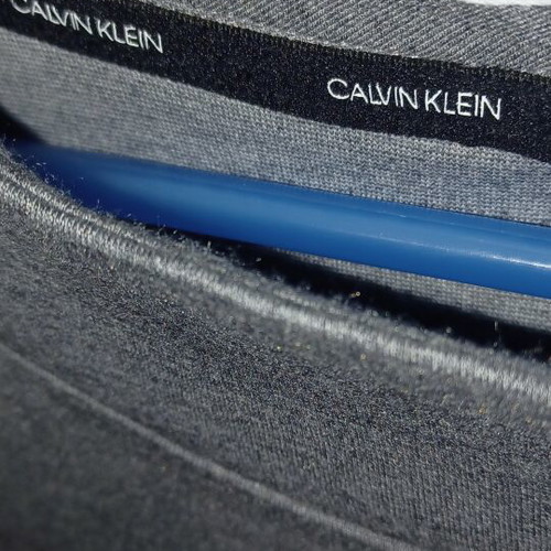 Calvin Klein φόρεμα γκρι midi μέχρι το γόνατο σαν καινούργιο