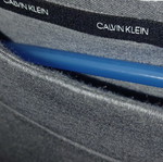 Calvin Klein φόρεμα γκρι midi μέχρι το γόνατο σαν καινούργιο