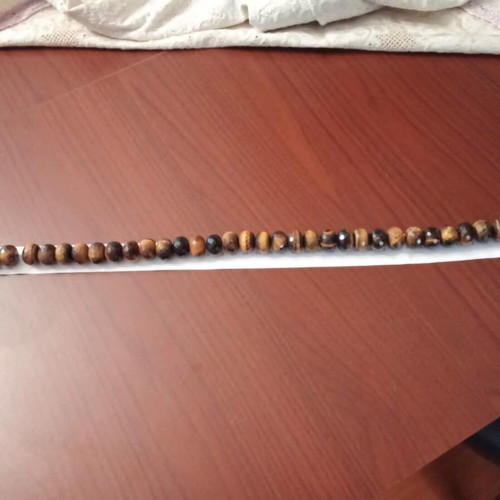 Vintage necklace with tiger eye stones, like new, length 0.50cm