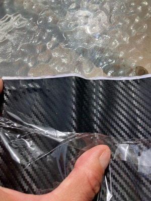 Carbone Style Black Adhesive Tape new