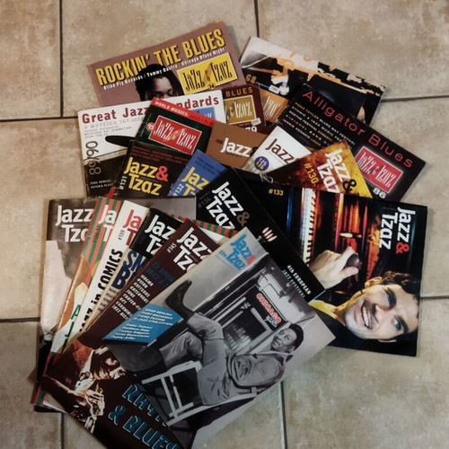 Jazz&Tzaz magazine collection used, 19 issues
