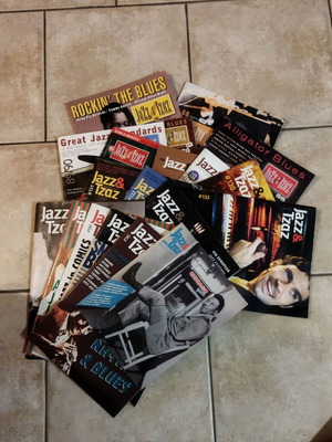 Jazz&Tzaz magazine collection used, 19 issues