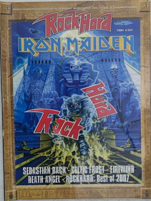 Rock Hard Magazine Issue 28 February 2008 used