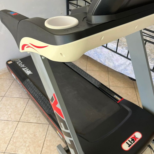 X-FIT Apollo 4hp Electric Folding Treadmill like new, user up to 150kg