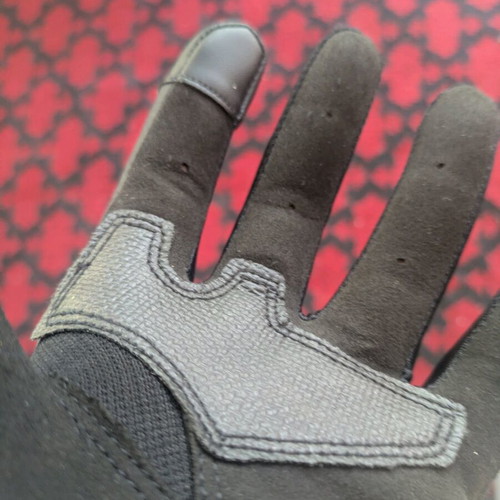 Alpinestars Copper Summer men's black motorcycle gloves new, size Large