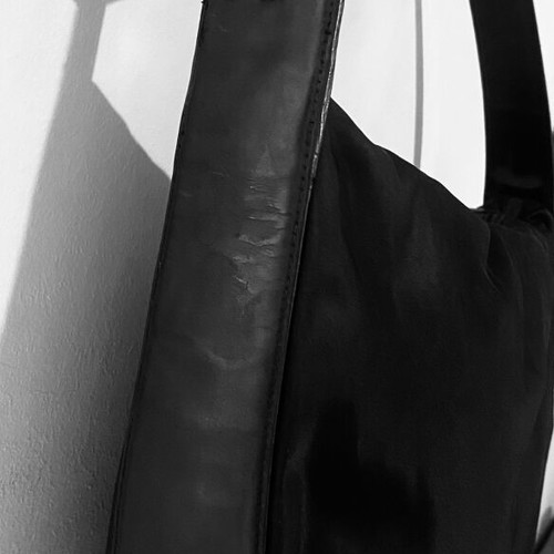 Furla shoulder bag, leather and waterproof material