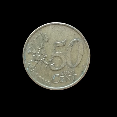 50 Cent Coin Portugal 2002 used