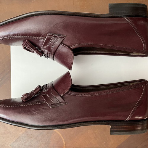 Bally shoes new, burgundy size 41.5 made in Switzerland