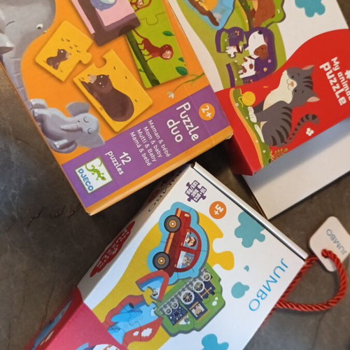 Baby puzzles, set of 3