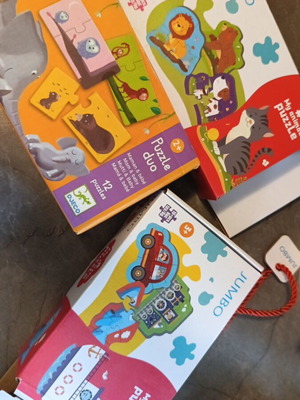 Baby puzzles, set of 3