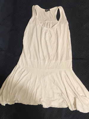 White blouse dress like new, one size BM