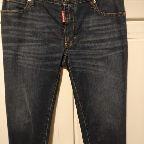 Dsquared2 jeans pants, size 46, blue, almost unworn