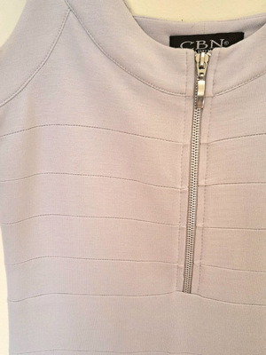 Φόρεμα σε γραμμή Α γκρι ανοιχτό, μέγεθος M, σαν καινούργιο