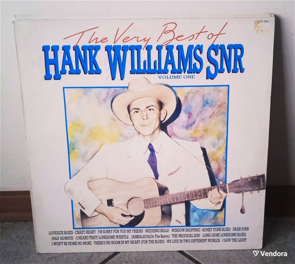  HANK WILLIAMS  -  The Very Best of Hank Williams - diskos viniliou Country