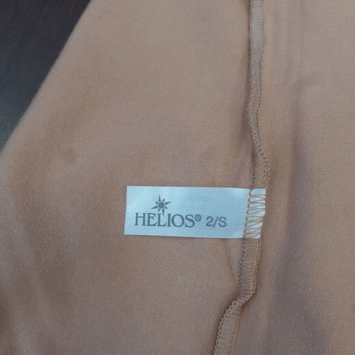 Helios women's beige blouse new, modal, V-neck, size S