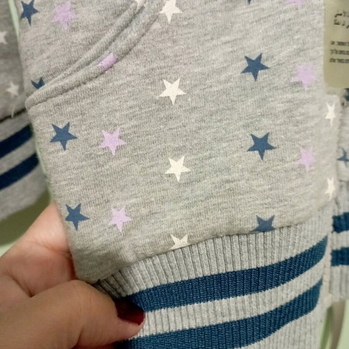 Girls' sweatshirt jacket 2 years new, size 92 cm
