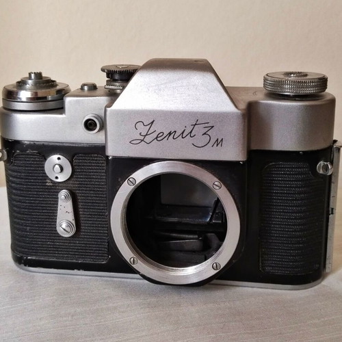 Zenit 3M camera, non-functional, Soviet 1966 model