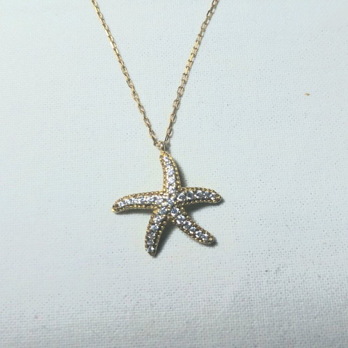 Silver Gold-Plated Necklace