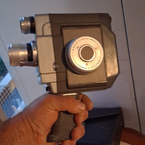Sekonic vintage video camera used with case and manual