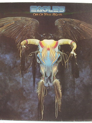 Eagles One Of These Nights vinyl record used, rock