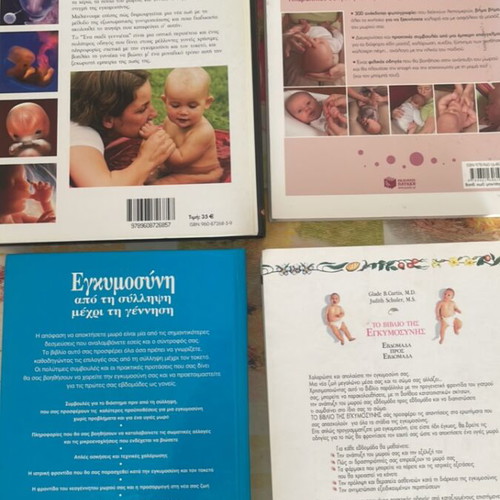 Books about Pregnancy and Babies like new, set of 4