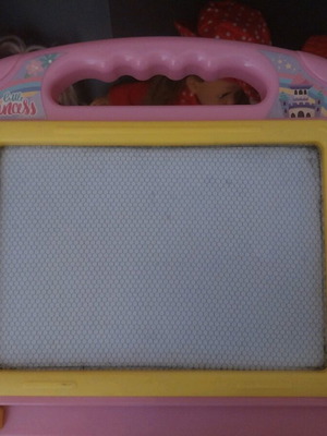 Children's Write-Erase Board with Princess Theme used