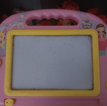 Children's Write-Erase Board with Princess Theme used