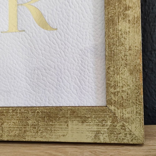 Dior decorative frame used made from authentic paper bag