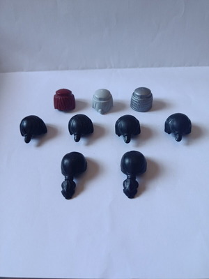 Playmobil hair pieces like new