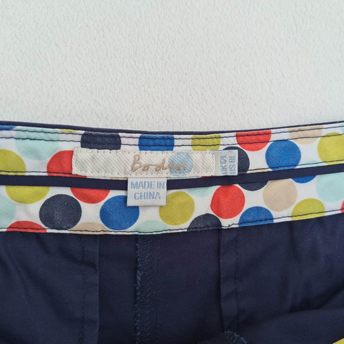 Boden women's chino shorts size 38L W32" blue stretch