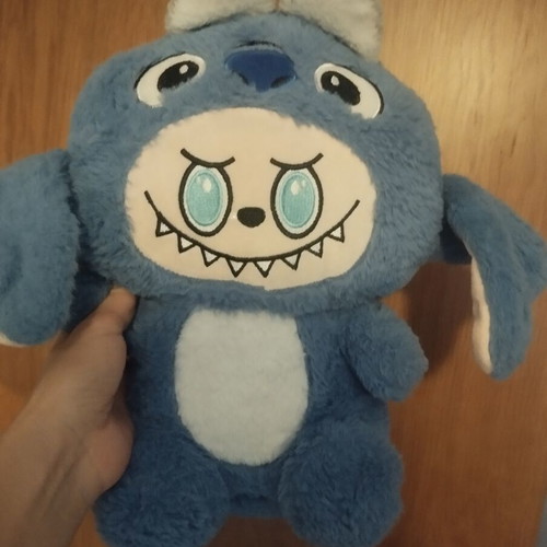 Labubu Stich plush toy 30 cm used, very good condition and quality