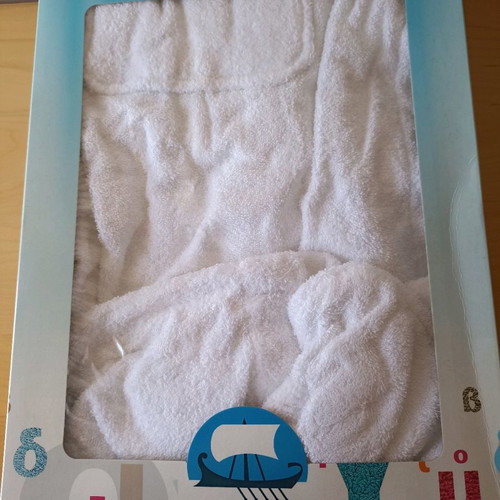 Aigaion bathrobe new, cotton, unisex size XL