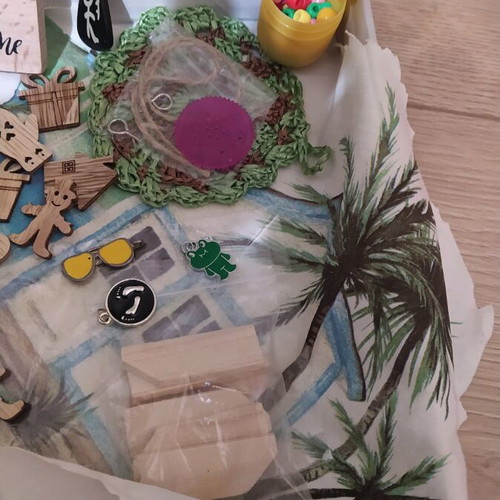 Craft materials like new