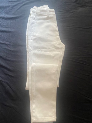 Women's off-white slim pants new, size XS 34