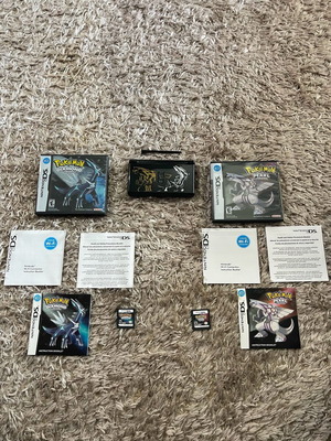 Nintendo DS Dialga & Palkia edition σαν καινούργιο με Pokemon Pearl και Diamond