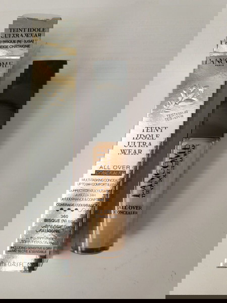 LANCOME TEINT IDOLE ULTRA WEAR ALL OVER CONCEALER 048 BEIGE CHATAIGNE