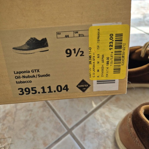 Casual leather men's shoes Camel Active gore-tex like new, brown, size 44.5