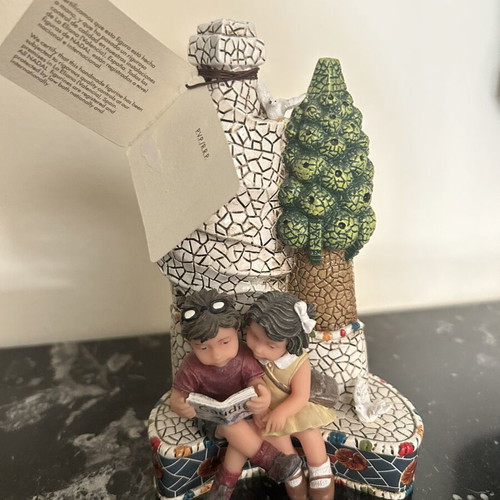 Nadal Studio Gaudí porcelain figurine new, collectible decoration