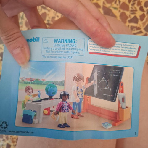 Playmobil School Classroom and Doctor Set like new