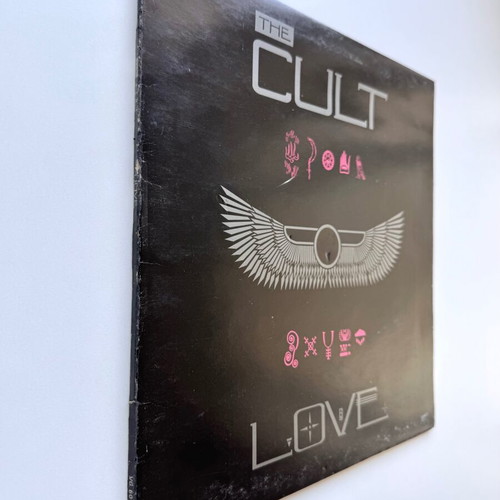 The Cult Love LP used, 1985 Greek first edition, rock