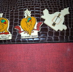 Pins with Disney character new