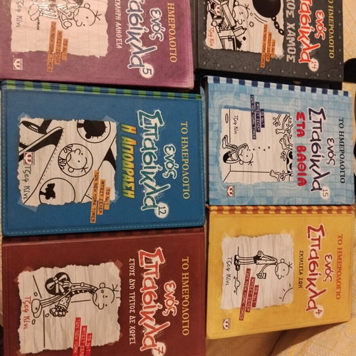 Diary of a Wimpy Kid book set 20 volumes like new