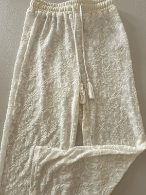 Beach pants XS white, like new