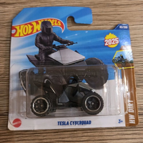 HotWheels 2025-Tesla Cyberquad new