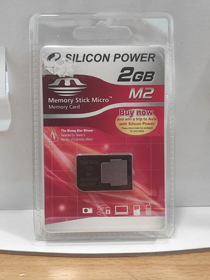 Memory Stick Micro M2 2GB Silicon Power καινούριο