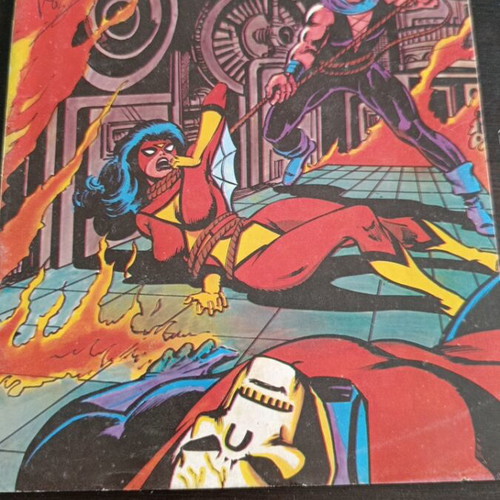 Mammoth comics used, superhero Spider Woman